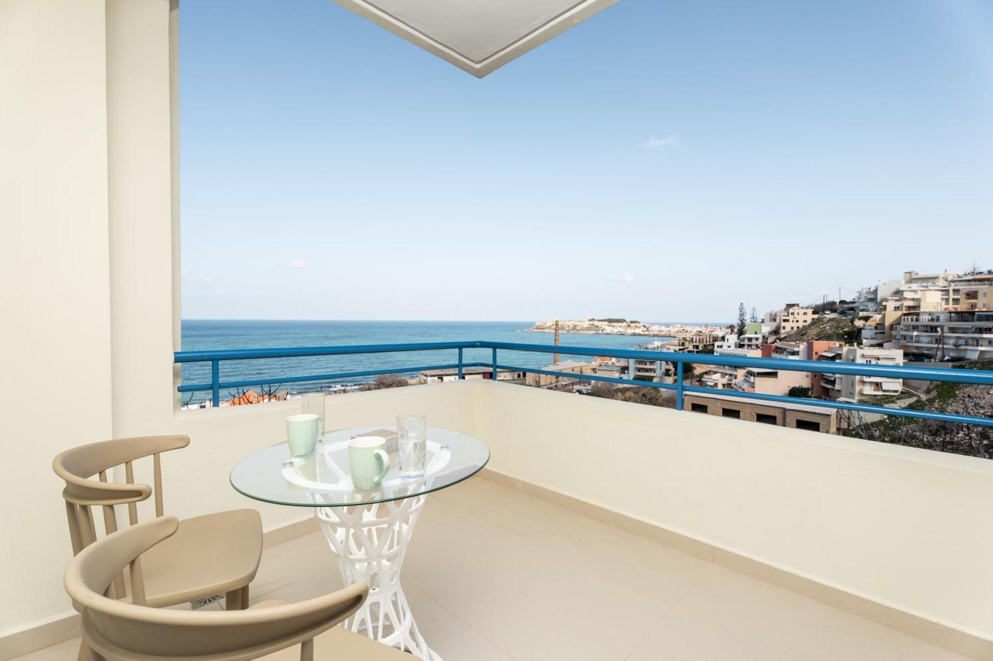 Secret View Apartment, With Private Jacuzzi Ретимно Екстериор снимка
