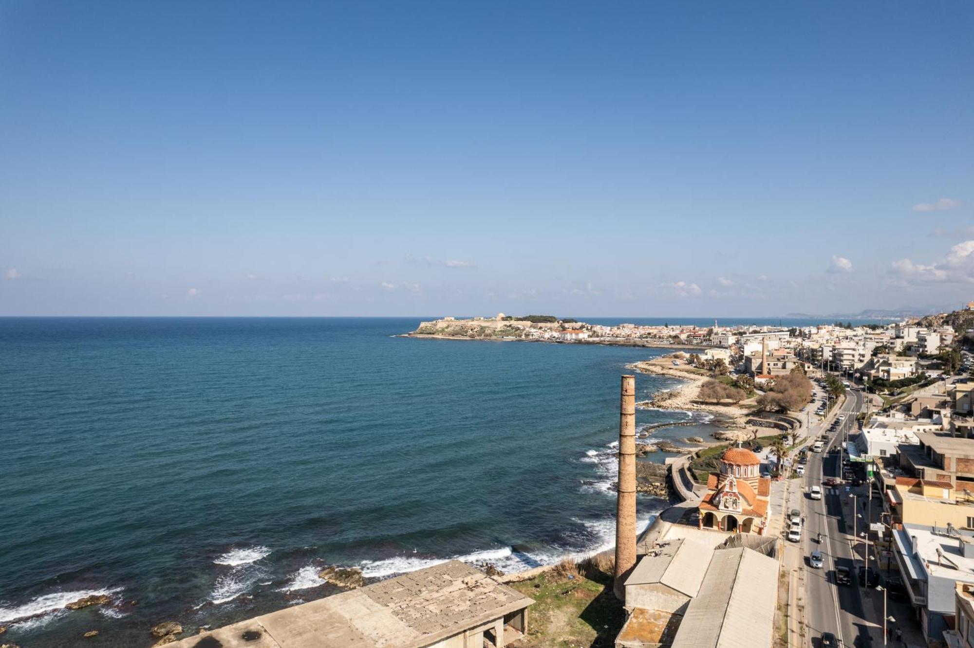Secret View Apartment, With Private Jacuzzi Ретимно Екстериор снимка