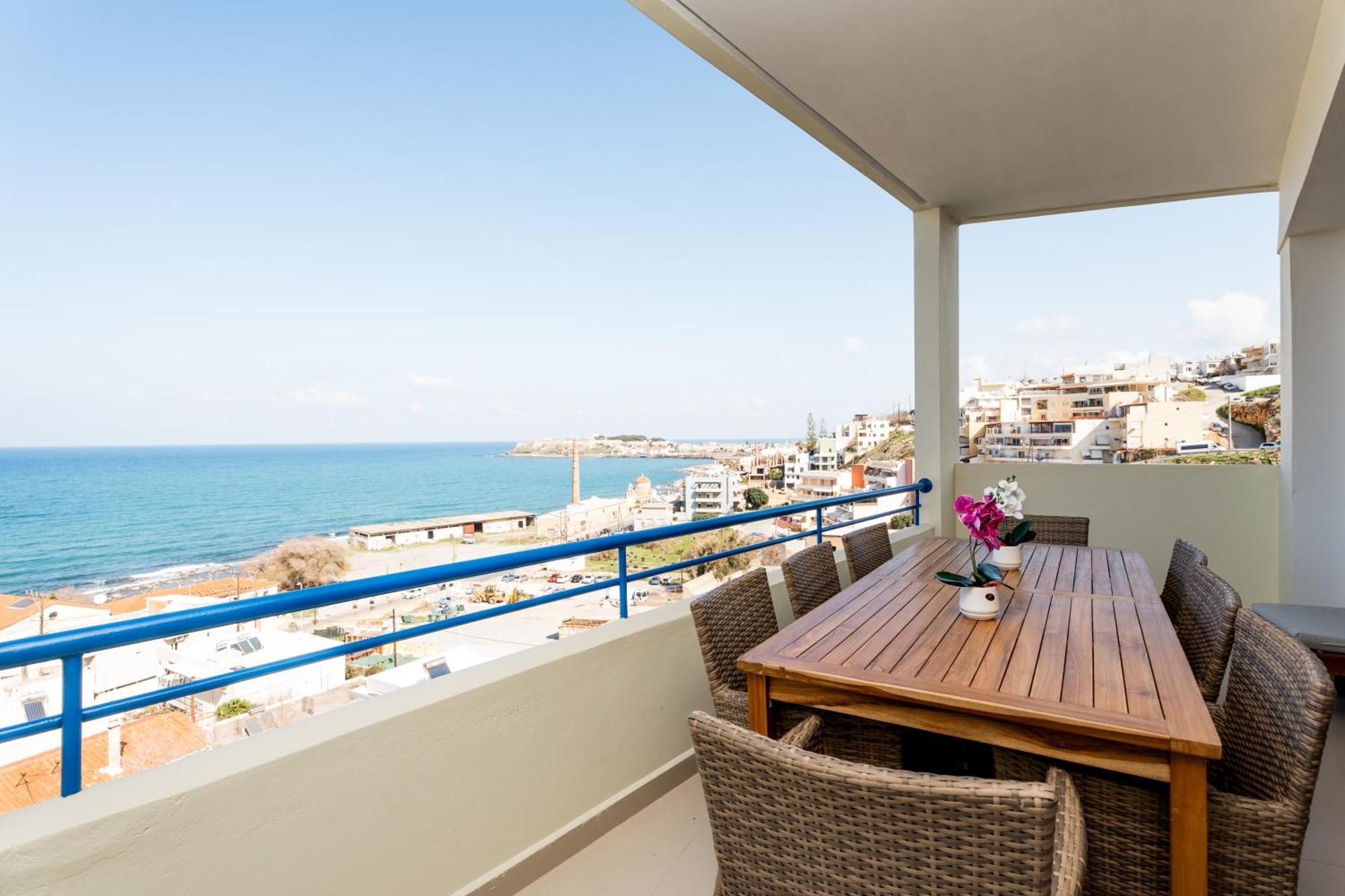 Secret View Apartment, With Private Jacuzzi Ретимно Екстериор снимка