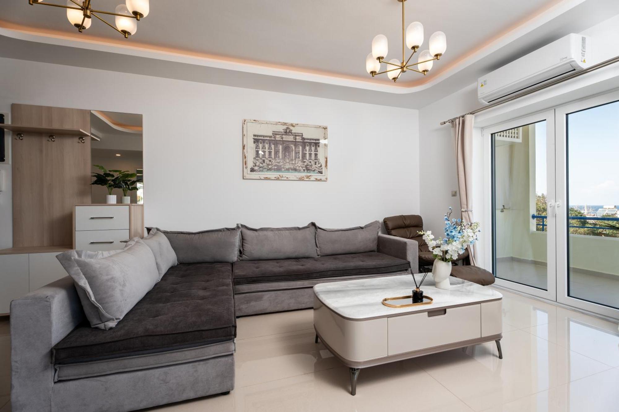 Secret View Apartment, With Private Jacuzzi Ретимно Екстериор снимка